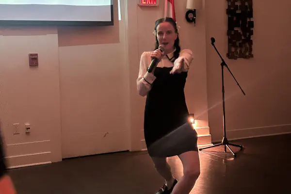 Day 2 - dinner - kate sings-resized.jpg