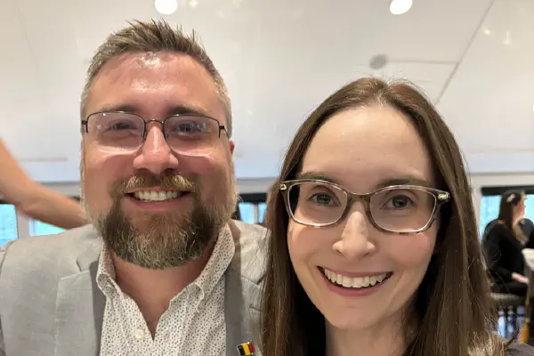 day 2 - dinner - aislinn and husband-resized.jpg